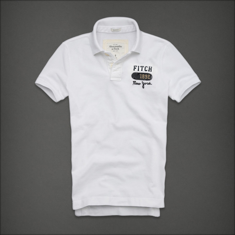 Abercrombie Fitch Hombres Polo Corto Remera AF7128